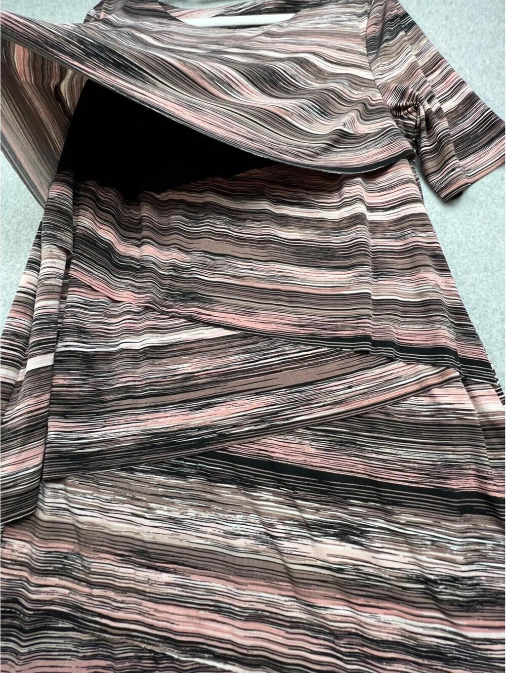Connected Apparel Bodycon Dress Asymmetrical Womens Plus Size 14W Classy Sexy - Picture 8 of 13